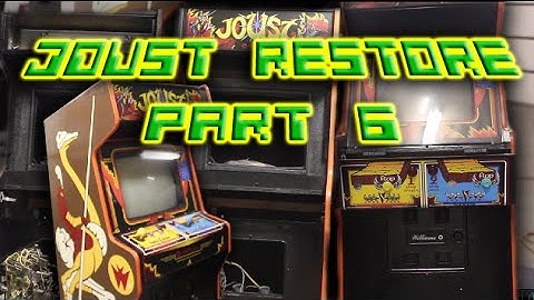 Joust Arcade Restore Part 6: Finishing the Exterior