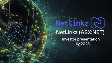 NetLinkz (ASX:NET) | Investor presentation July 2023