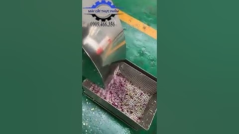 MÁY CẮT HÀNH TÍM, MÁY CẮT RAU CỦ HẠT LỰU, MÁY CẮT HẠT LỰU CÔNG NGHIỆP