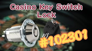 Casino Key Switch Lock #102301 | ABA Locks - Lock Picking, Installation, Security Types & Features