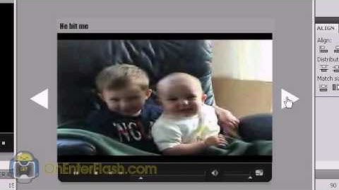 Adobe flash cs4 tutorial: XML Video Player