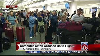 Computer glitch grounds Delta flights worldwide