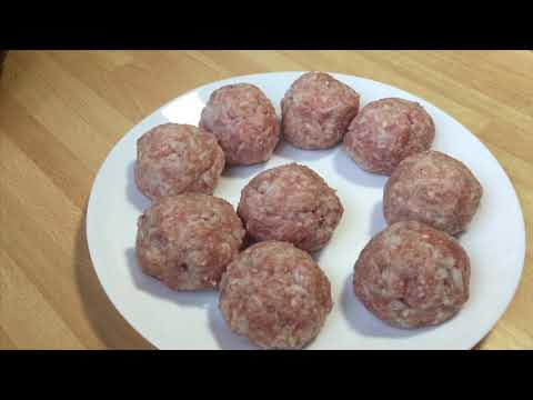 Video: How To Cook Meatballs With Rice In The Oven