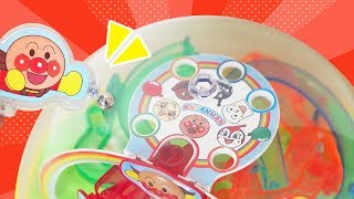 アンパンマン 知育おもちゃ【磁石でペッタンころころ遊ぼう！】赤ちゃん泣き止む 笑う 喜ぶ ANPANMAN