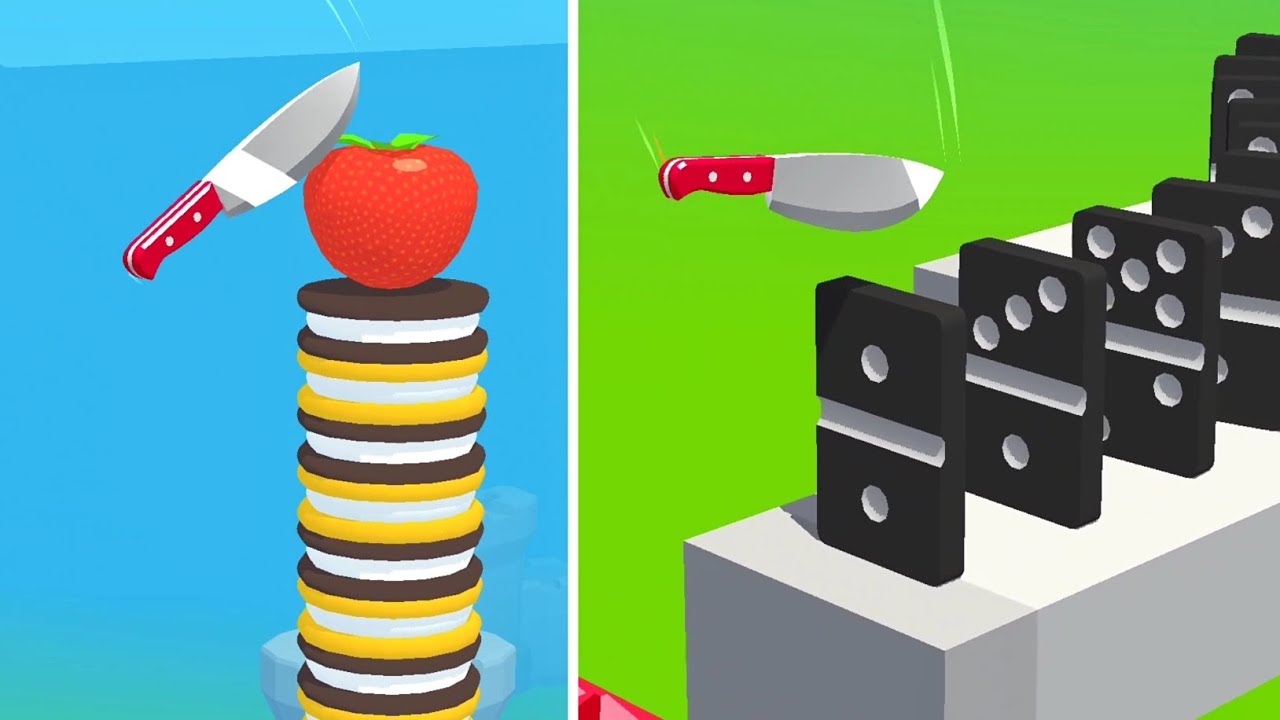Slice It All! Very Satisfying and Relaxing ASMR Slicing Gameplay Video ...