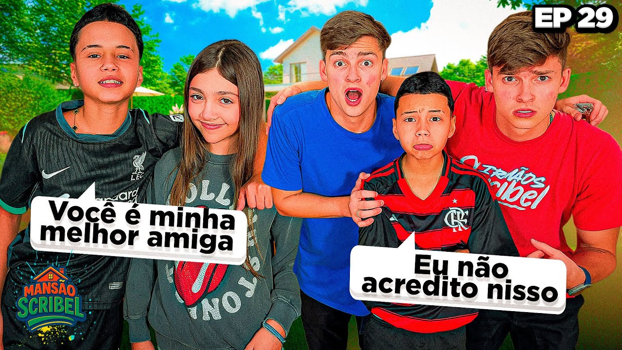 O JP FICOU COM CIÚMES DO ANTÔNIO COM A LARA 😱 O ANTÔNIO E A LARA SÃO MELHORES AMIGOS•Irmãos Scribel•