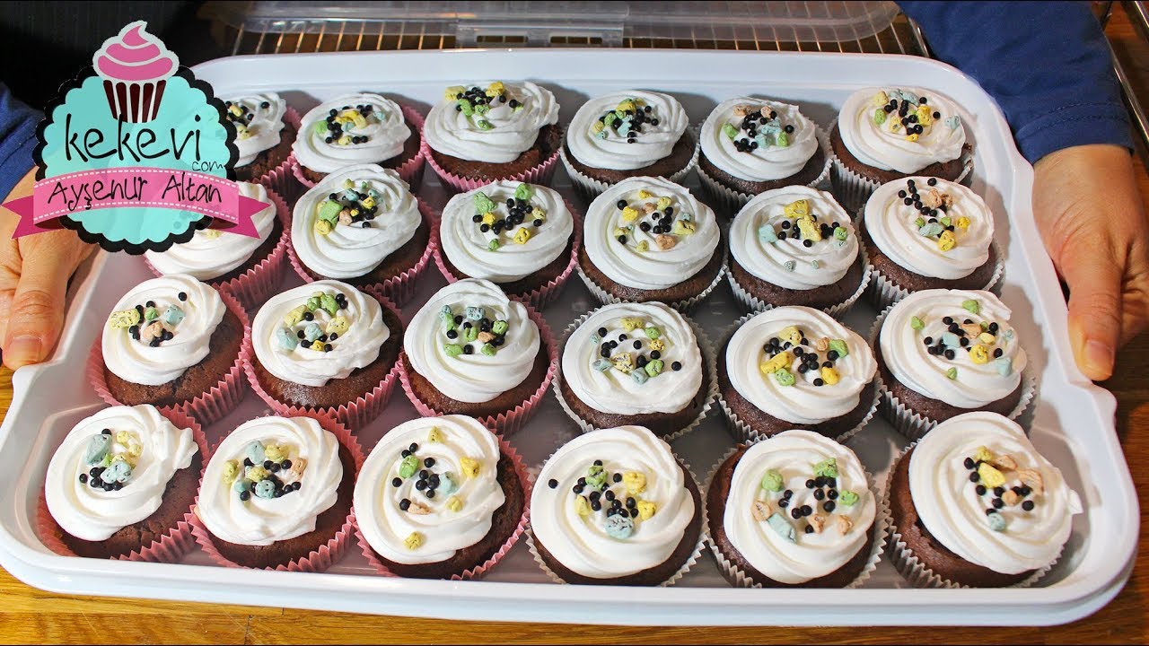 24 Kişilik Cupcake 1 Saatte Hazır!