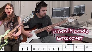 When It Lands BASS tutorial (Rainbow Kitten Surprise)