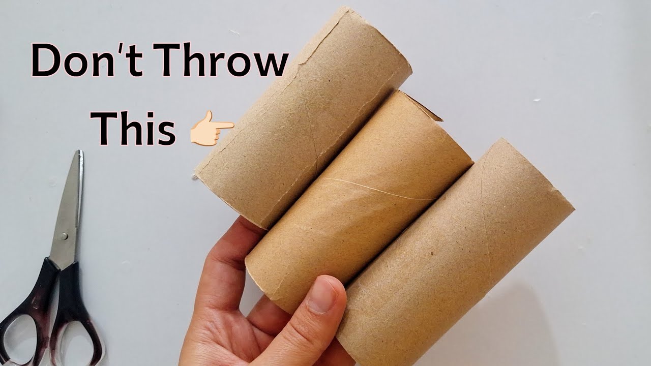 “Don’t Throw Away Toilet Paper Roll 🧻 let's DIY