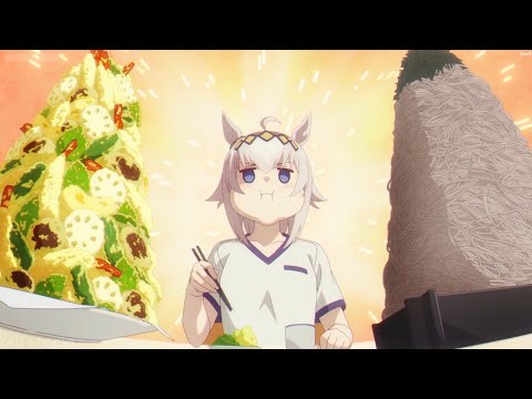 Oguri Cap being a fatty for 6 minutes straight
