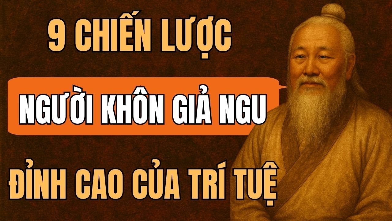 Cổ Nhân Dạy: 9 Chiến Lược Giả Ngu - Đỉnh Cao Của Trí Tuệ! - YouTube