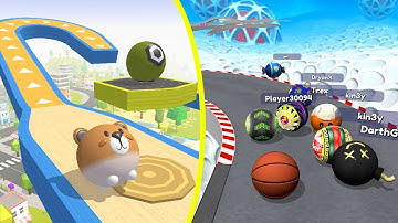 Going Balls Vs Action Balls All Levels Gameplay Android iOS #283