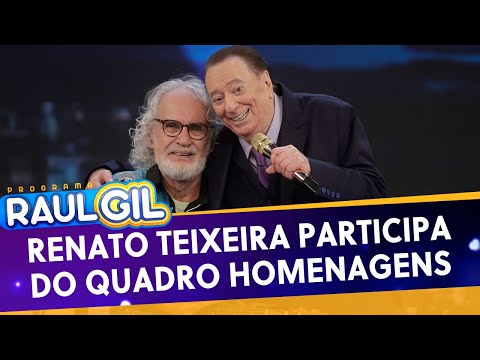 Homenagem para Renato Teixeira | Programa Raul Gil (18/06/22)