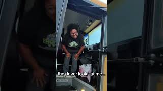 First time riding the bus. He looked at me like 'mom... are they here for me? #goldenretriever