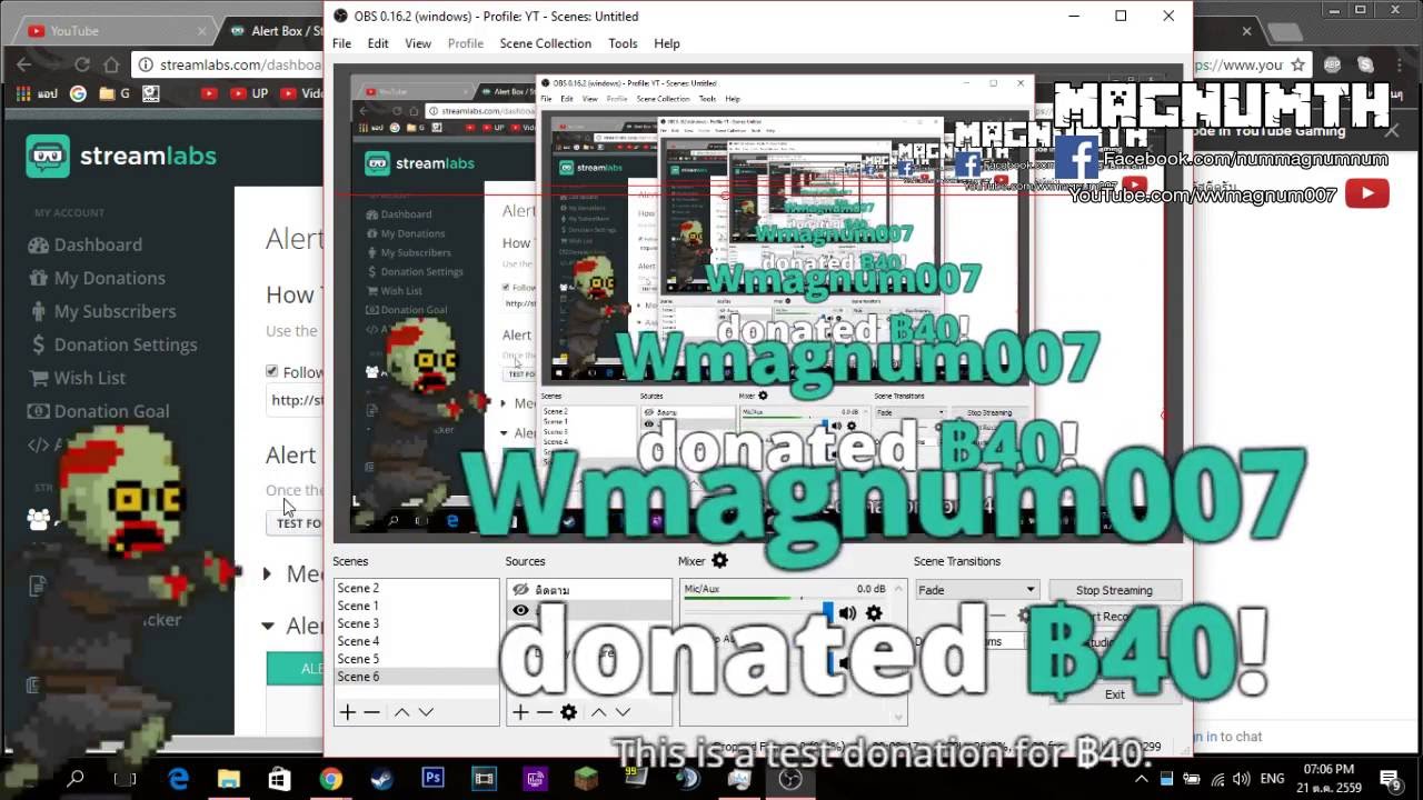 twitch donate panel