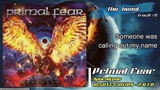 PRIMAL FEAR || 09 || The Beast || Letra - lyrics