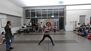 20180919 College High Female Freestyle 校內海選 5強 爽臉VS小賀