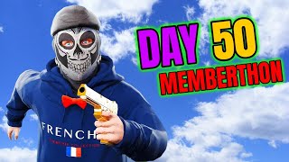 50 DAYS OF STREAMING! - Memberthon Day 50