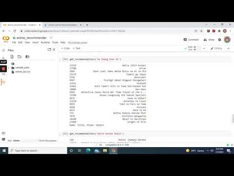 Build an Content Based Anime Recommender System