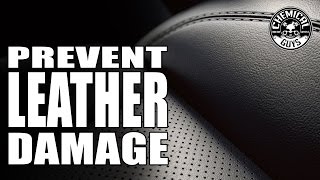 How To Prevent Leather Cracks  Chemical Guys Car Care