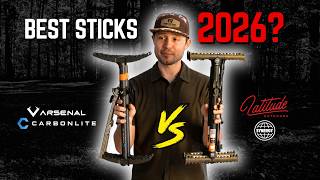 Hunt Arsenal Carbonlite vs Latitude Outdoors Synergy Sticks Comparison