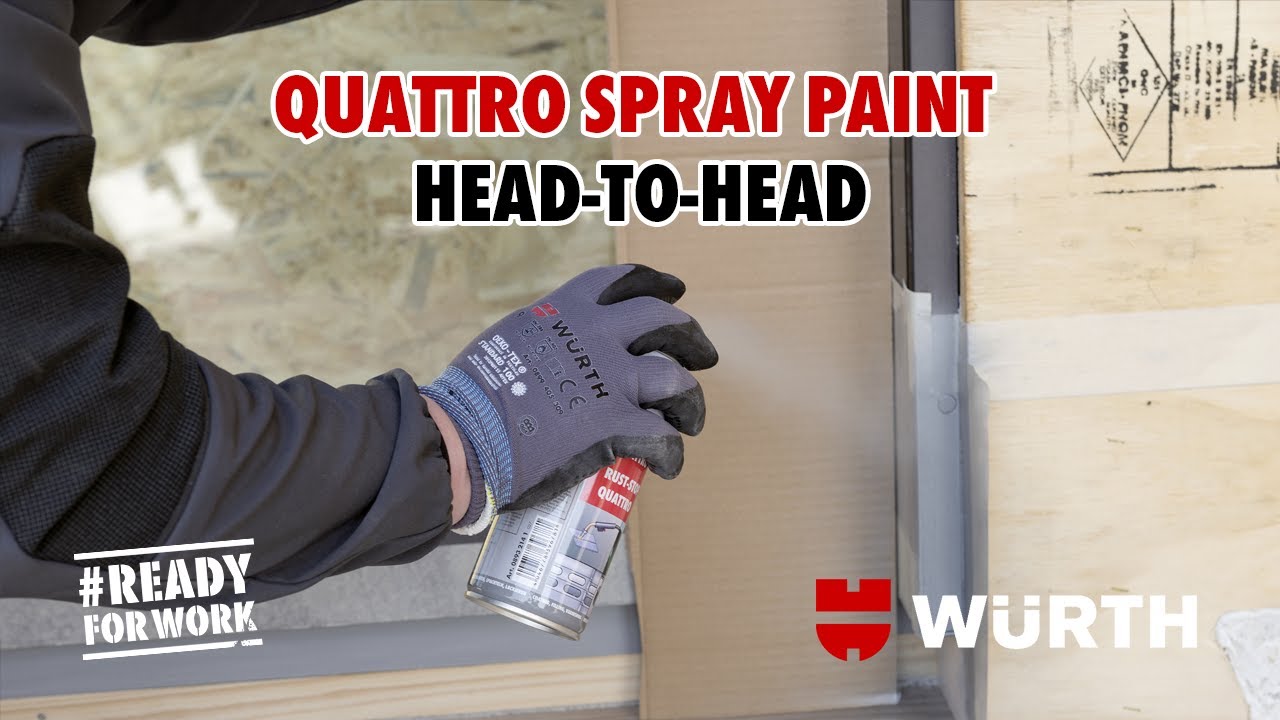 Würth Quattro Spray Paint YouTube