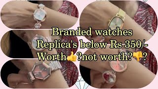 Budget friendly stylish watches for women from amazon|amazon haul|Ramya.