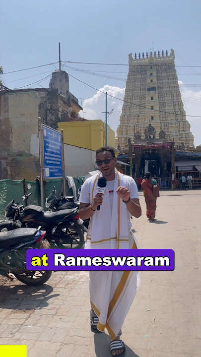 The story of Rameswaram 😍 Why did Lord Ram visit this place? 🙏 #ramayan #rameswaram #ram #travel