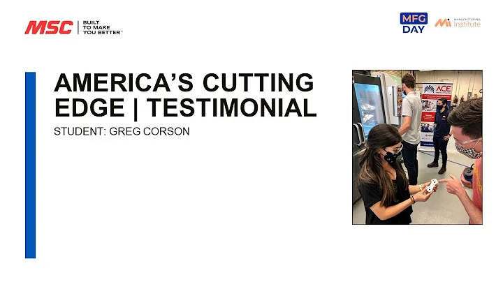Americas Cutting Edge CNC Training Testimonials  M...