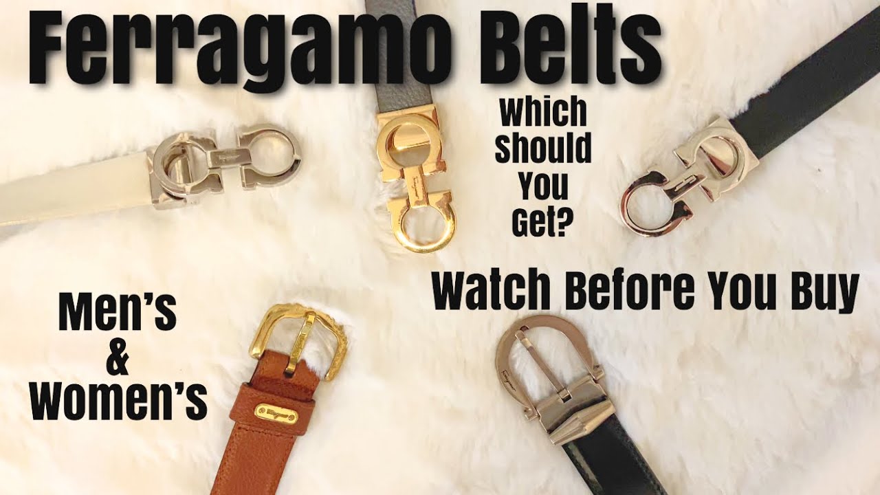 HOW TO CUT A DESIGNER BELT  My New Ferragamo Gancini Belt Reveal and  Sizing Tutorial 