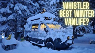 Best Place to Winter VanLife in Whistler