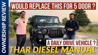 Thar diesel manual 1 year ownership review🔥 Will you sell this for 5 door Thar? Auto Journal India