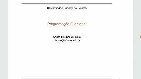 Aula 02 - Introdução à Programação Funcional