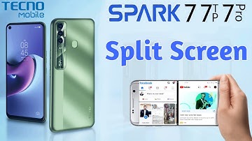 How to Split Screen on Tecno Spark 7/7 Pro | Tecno Spark 7/7 Pro Split Screen