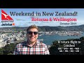 Weekend in New Zealand: Rotorua and Wellington (October 2019) // Also flights AKL - LHR