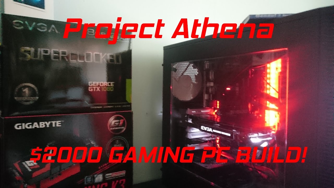Project Athena-$2000 GAMING PC BUILD! - YouTube