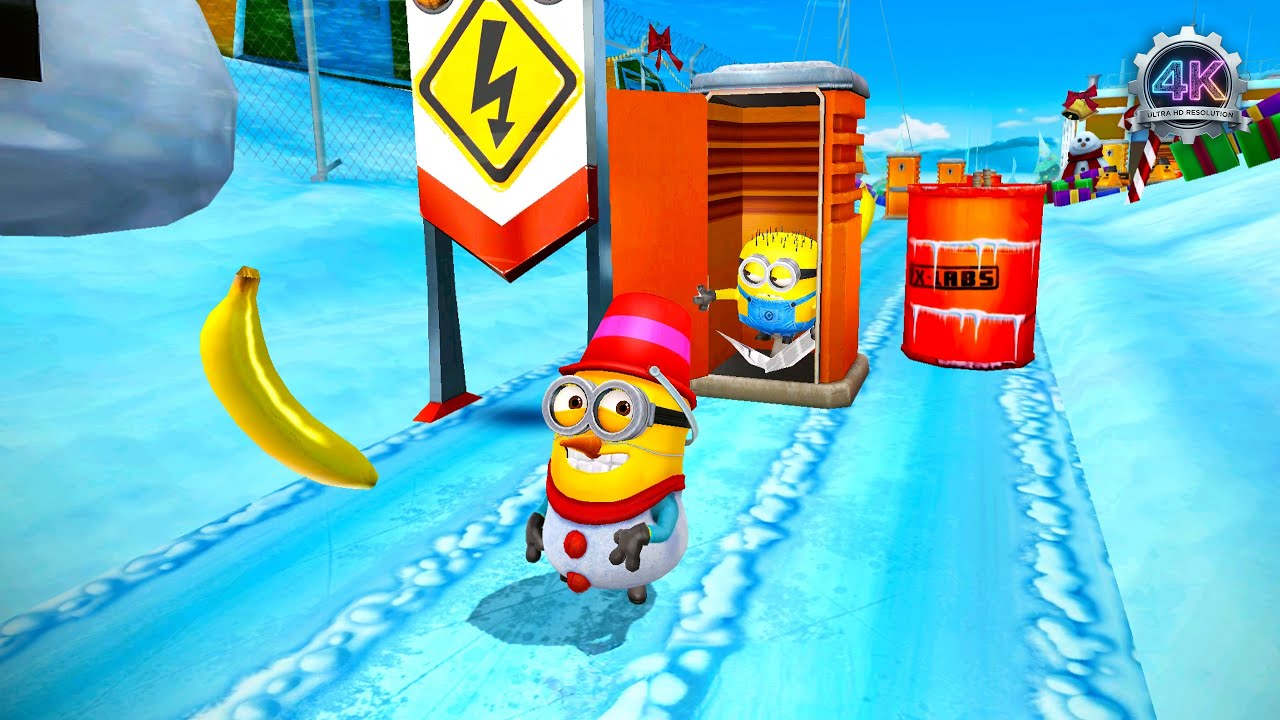 🏂 Minion Rush 2026: Arctic Base SPECIAL MISSION! 🍌 Snowman Minion Gameplay ❄️PC 4K