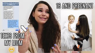 HOW I HID MY TEEN PREGNANCY IN HIGHSCHOOL *UNTIL I GAVE BIRTH* | Teen Mom