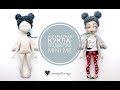 Интерьерная кукла-подвеска роспись "Mini me"