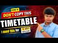 Topper’s Timetable for Class 10th 🔥| My Step-by-Step Study Plan | AIR 1 Aarav Malhotra
