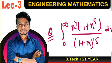 Beta and Gamma function Questions Multivariable Calculus -2|| Engineering mathematics-2|#aktu unit-2