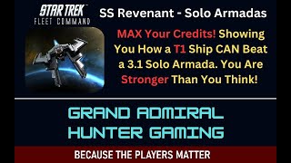 STFC - T1 Revanant Beating a 3.1 Borg Solo? Let's Max You Credits and Turnins!