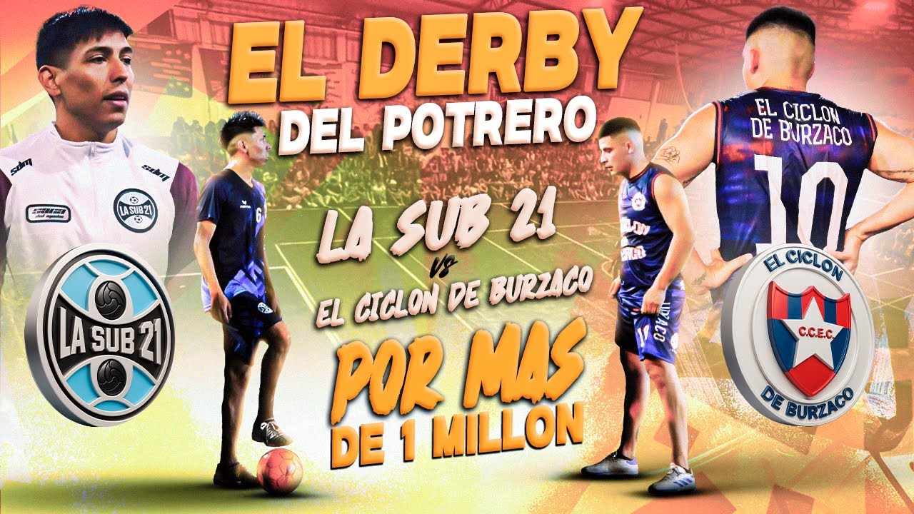 CANCHA LLENISIMA ⚽🔥 POR MAS DE UN MILLON 💰 || LA SUB 21 VS EL CICLON DE BURZACO