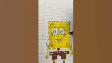 Drawing SpongeBob