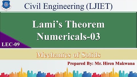 LECTURE - 09 | LAMI