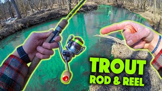 The BEST Spinning Rod & Reel For Trout Fishing!