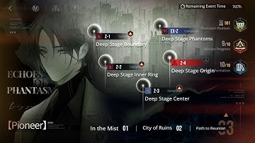 Path to Nowhere/无期迷途 - Echoes of Phantasm Z-3 Deep Stage Center - Special Clear Walkthrough Guide