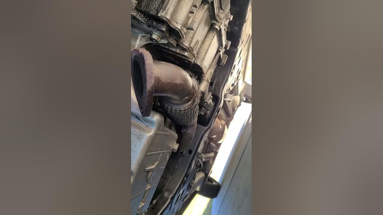 2017 chevy sonic oil leak oil filter housing - YouTube
