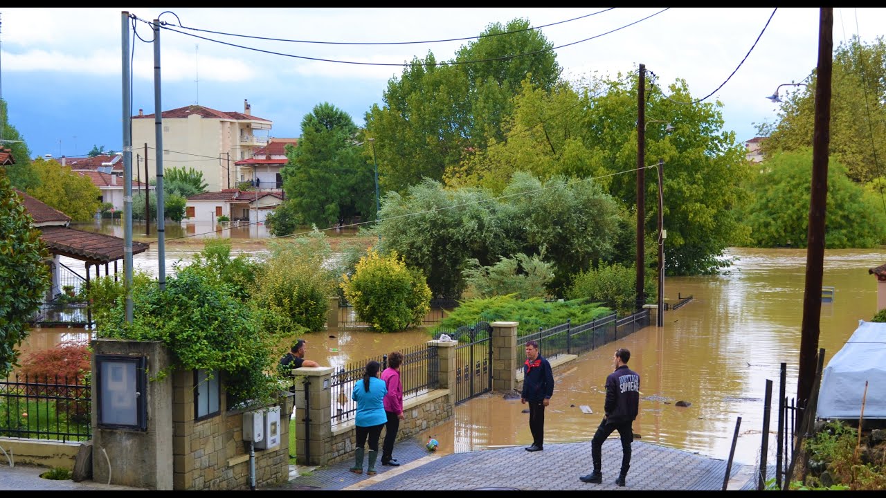 Τρίκαλα Κουτσομύλια Πλημμύρα Δραματικές εικόνες Δηλώσεις κατοίκων Πέμπτη 7-9-2023