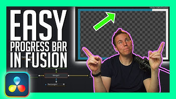 Easy Custom Progress Bar in Fusion - Resolve 18 Motion Graphics Tutorial